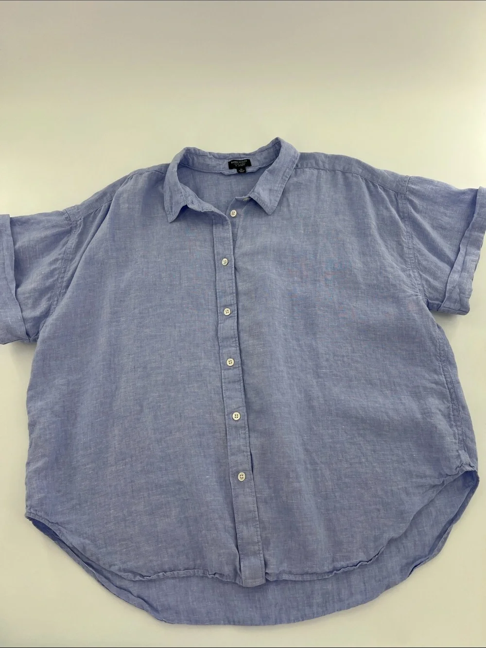J. Crew Baird McNutt Irish Linen Shirt‎ lightweight casual resort vacation XL